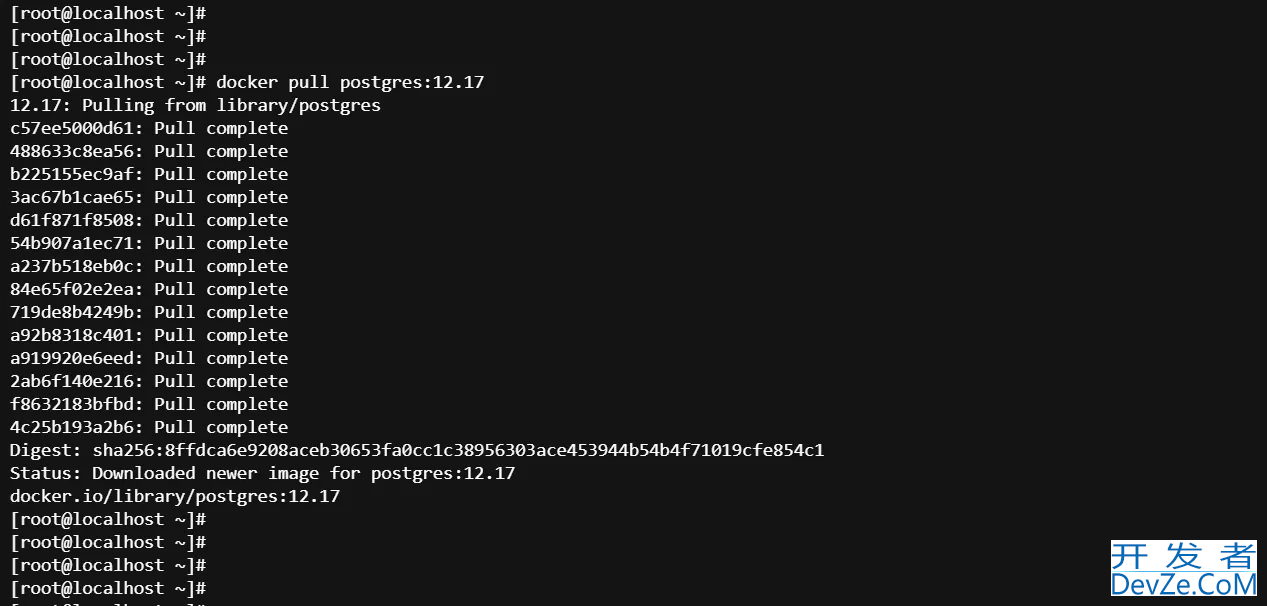 Docker如何安装PostgreSQL