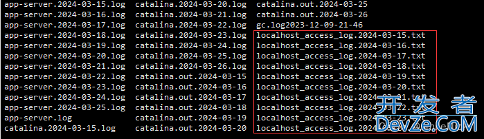 Linux Tomcat的服务器查看接口请求方式的方法