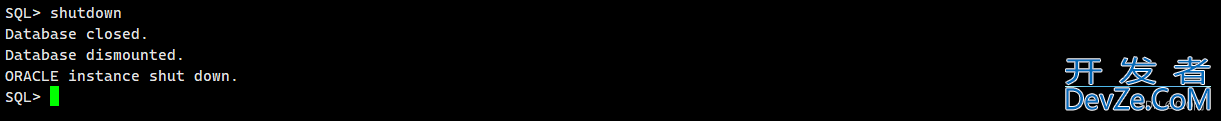 Linux系统下启动/关闭Oracle数据库
