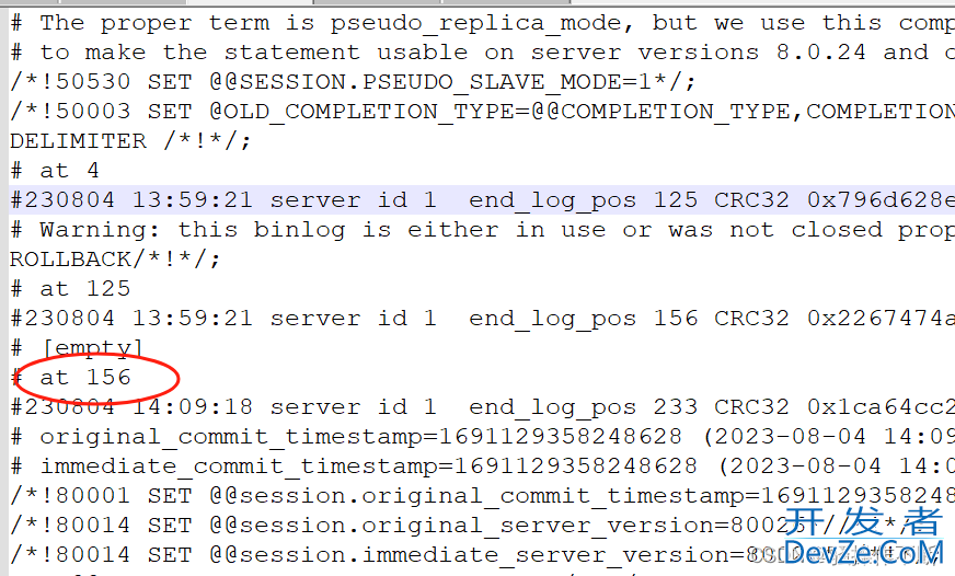 mysql binlog如何恢复数据到某一时刻