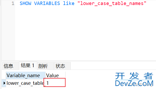 Linux环境下设置MySQL表名忽略大小写的方法小结