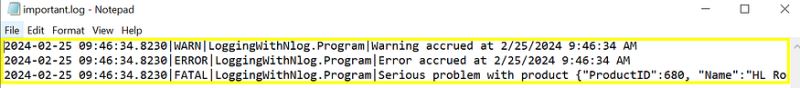 C#中使用NLog库进行日志记录的流程详解
