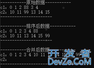 C++ std::list的merge()使用方式与分析