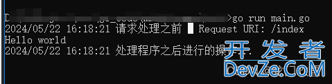 go 微服务框架kratos使用中间件的方法