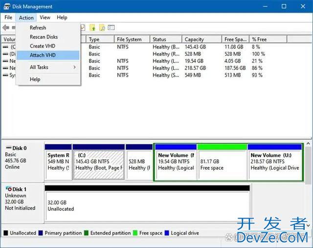 如何在Win11/10中打开VMDK/VHDX/VHD文件?