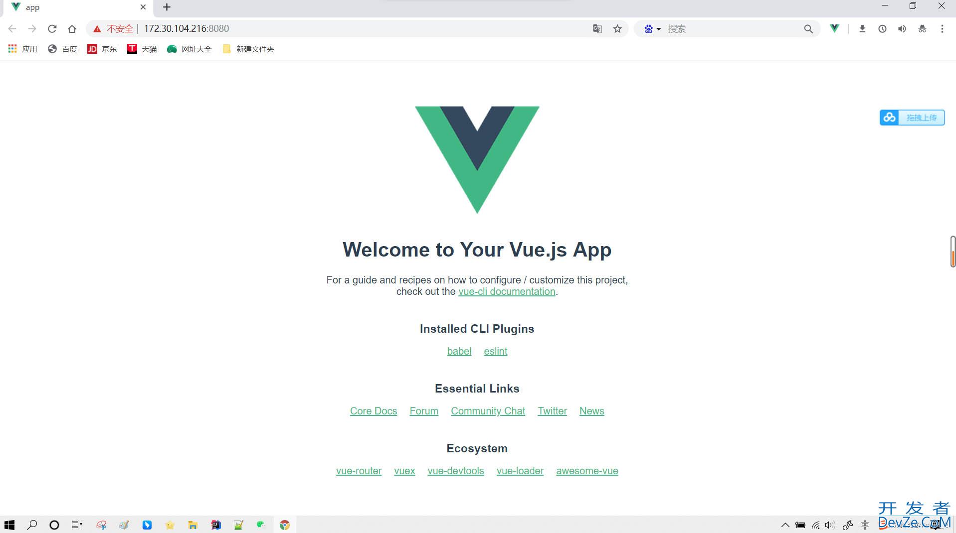 idea运行vue项目设置自定义浏览器方式