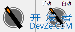 C#自定义控件旋转按钮功能