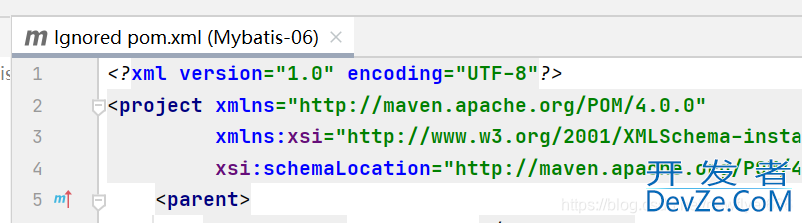 Maven项目在new module后,pom文件显示为Ignored pom.xml问题