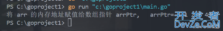 go语言中的数组指针和指针数组的区别小结