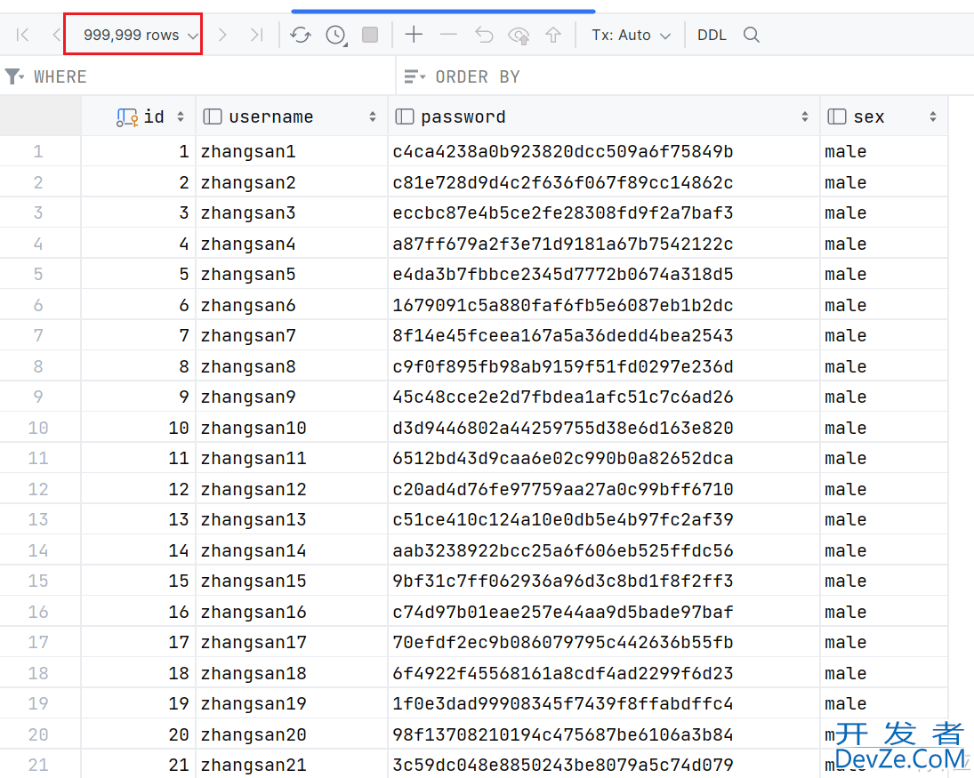 MySQL分区表的使用