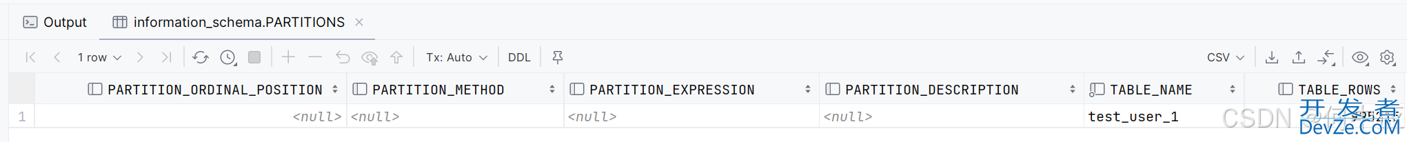 MySQL分区表的使用