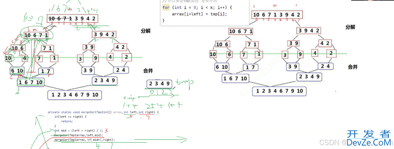 Java实现八种排序算法详细代码举例