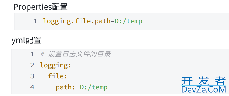 Spring Boot日志介绍和配置