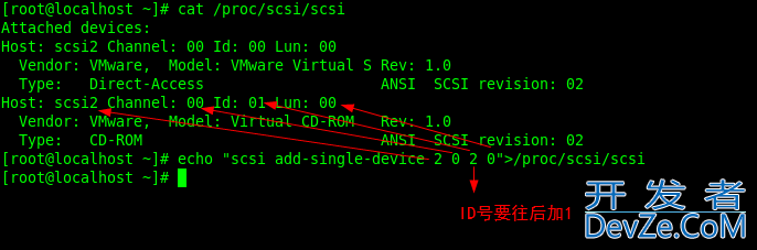 vmware的Linux虚拟机创建新的卷组VG方式