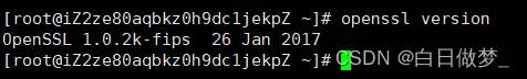 CentOS安装OpenSSL1.1.1全过程