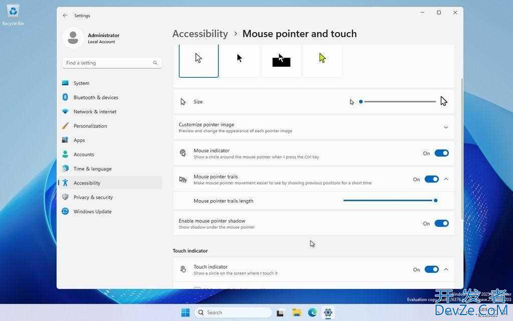 淘汰控制面板! Windows Server 26376 预览版迁移鼠标选项至设置