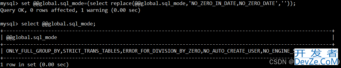 Navicat运行SQL文件时触发“1067 - Invalid default value for ‘time‘”错误解决方法