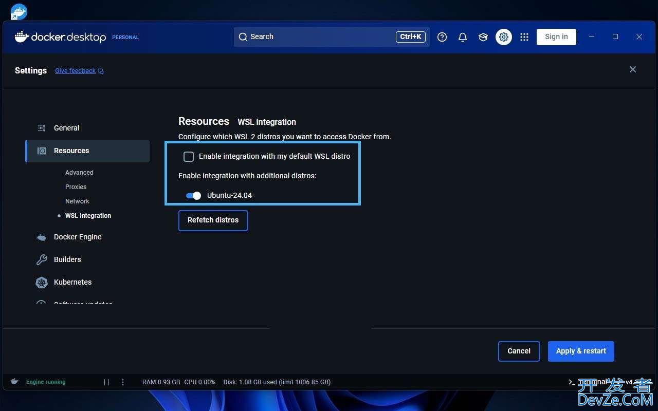 Win11系统中Docker Desktop 安装和配置指南