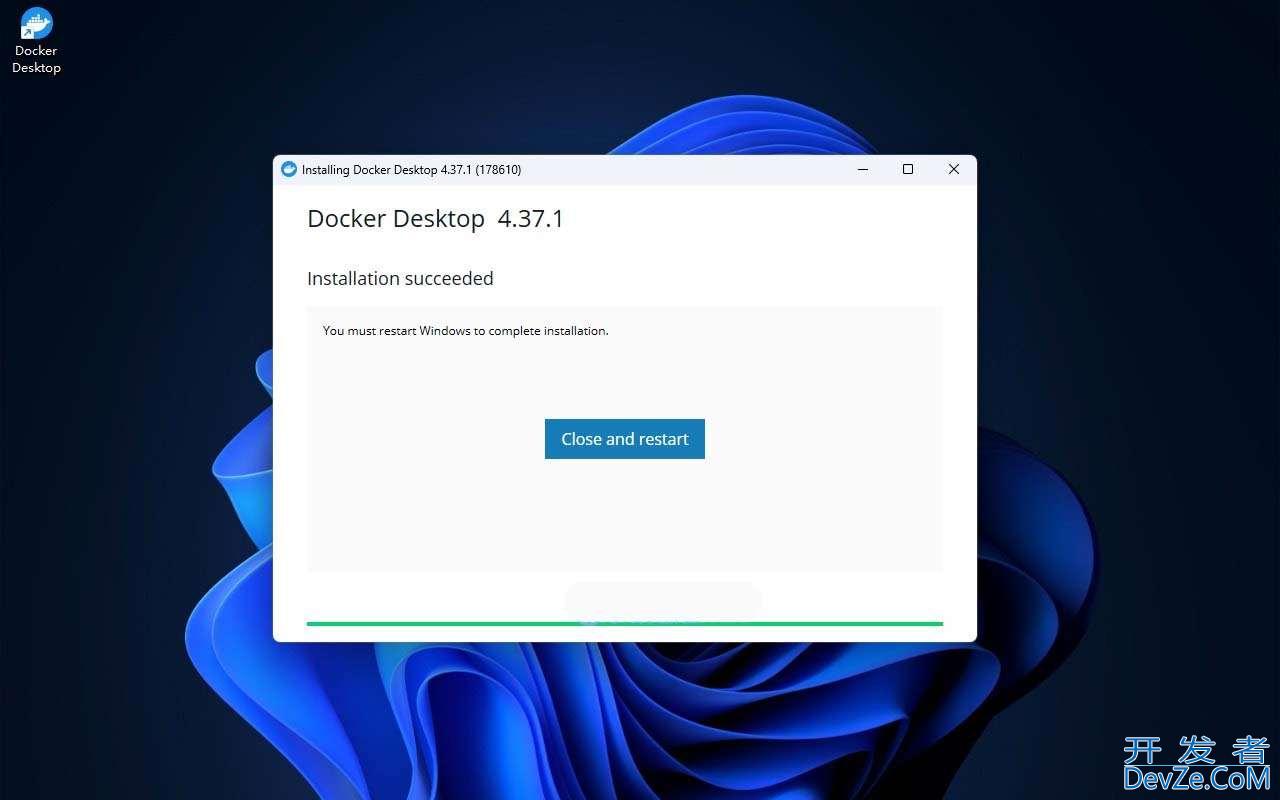 Win11系统中Docker Desktop 安装和配置指南
