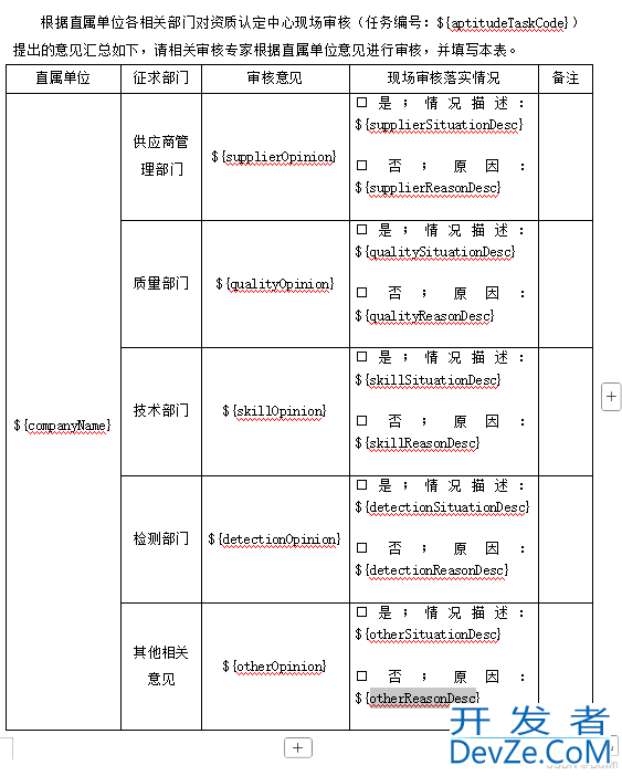 Java通过freemarker生成Word文档导出的方式详解
