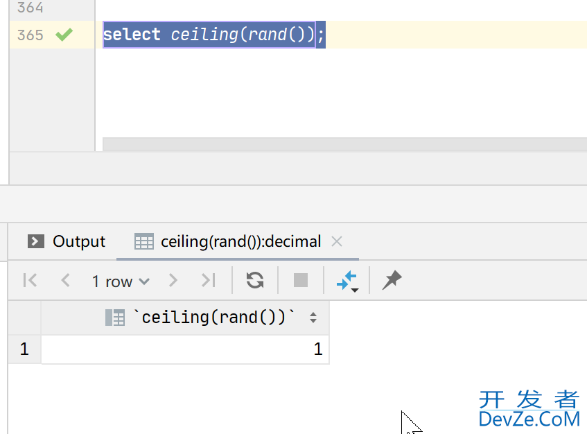 MySQL rand()函数、rand(n)、生成不重复随机数