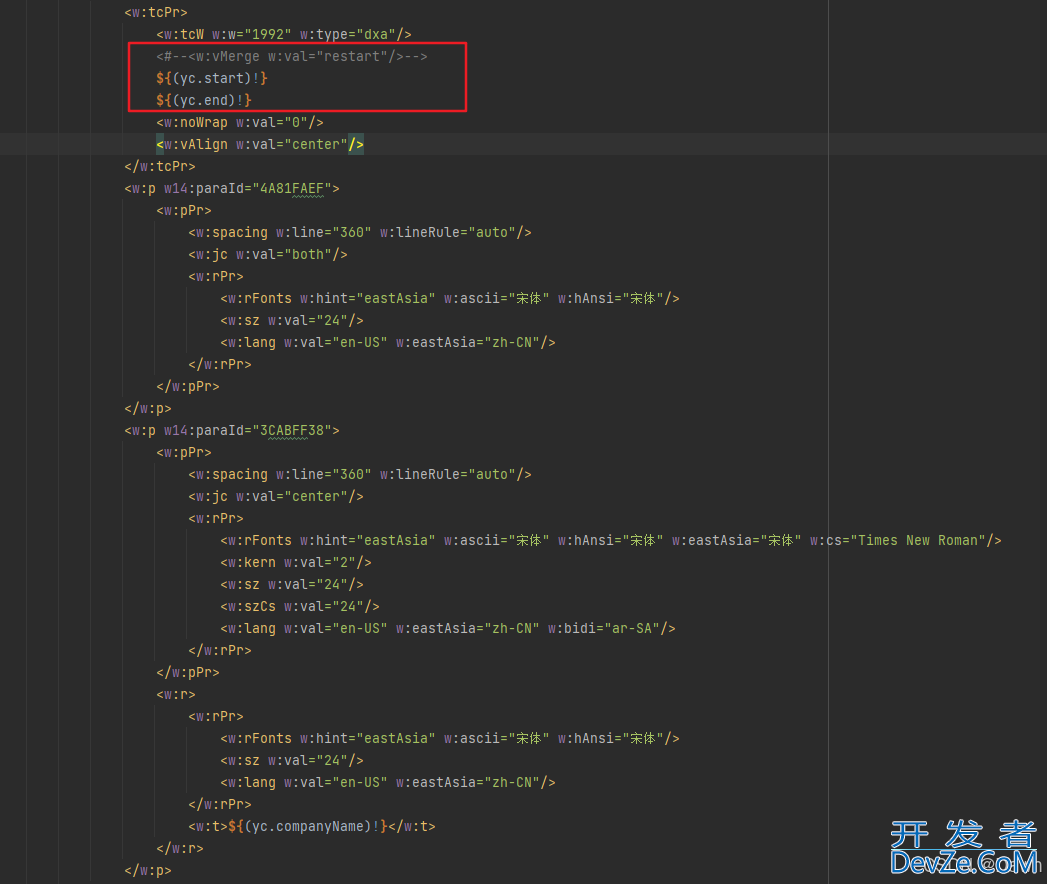 Java通过freemarker生成Word文档导出的方式详解