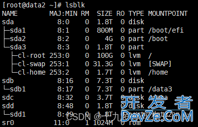 Linux多块硬盘如何挂载到同一目录