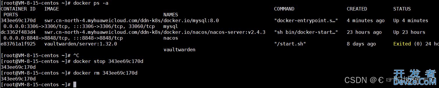 docker拉取MySQL8.0镜像以及安装的完整步骤