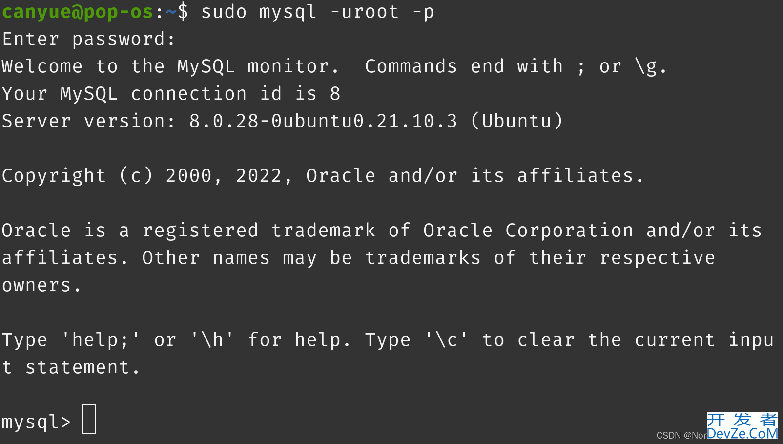 Linux 安装 MySQL 8.0 及 配置方法