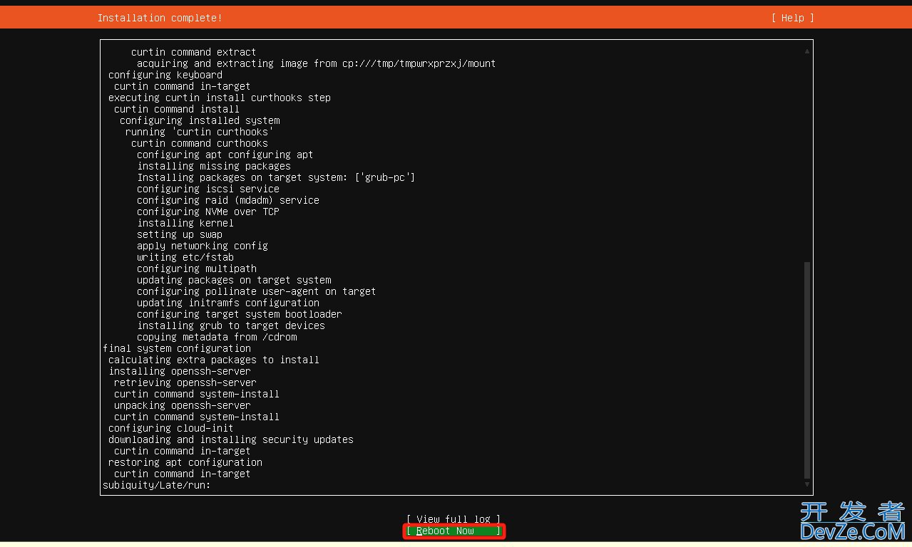 Ubuntu Server 22.04.5 入门篇：详尽安装部署指南