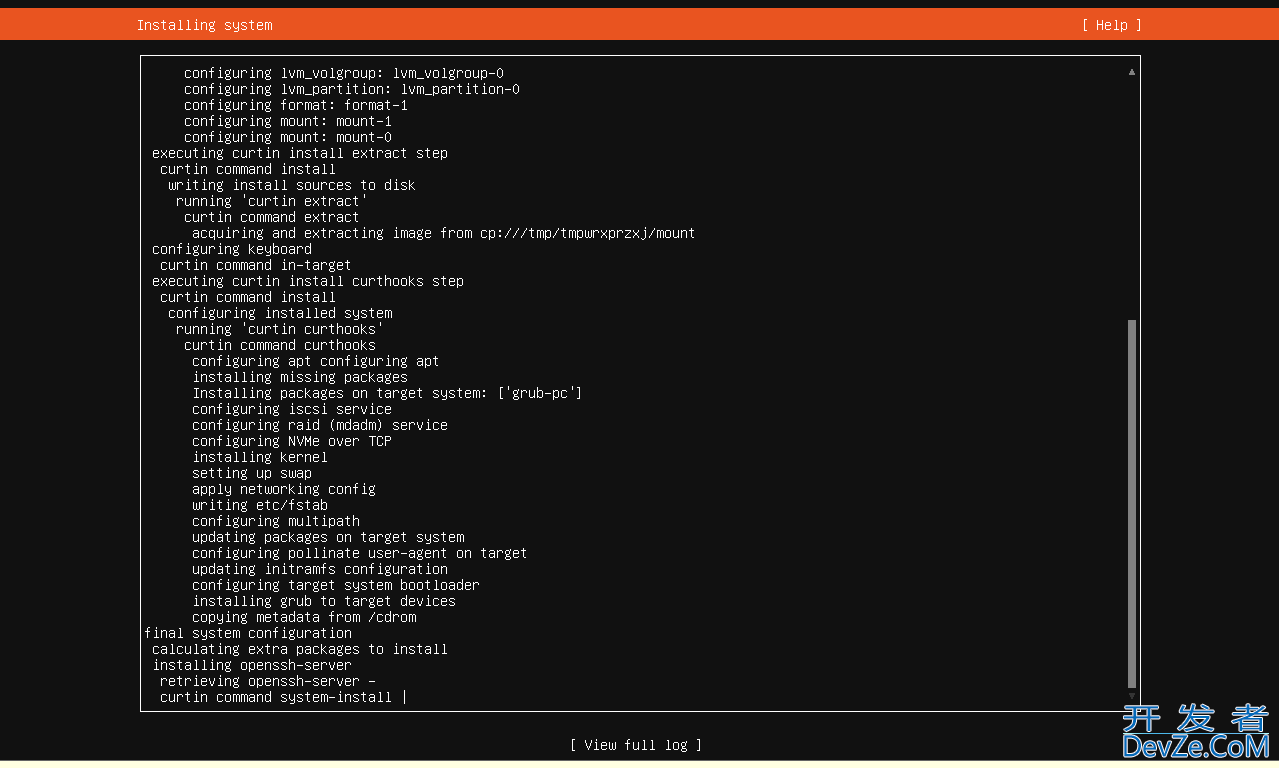 Ubuntu Server 22.04.5 入门篇：详尽安装部署指南