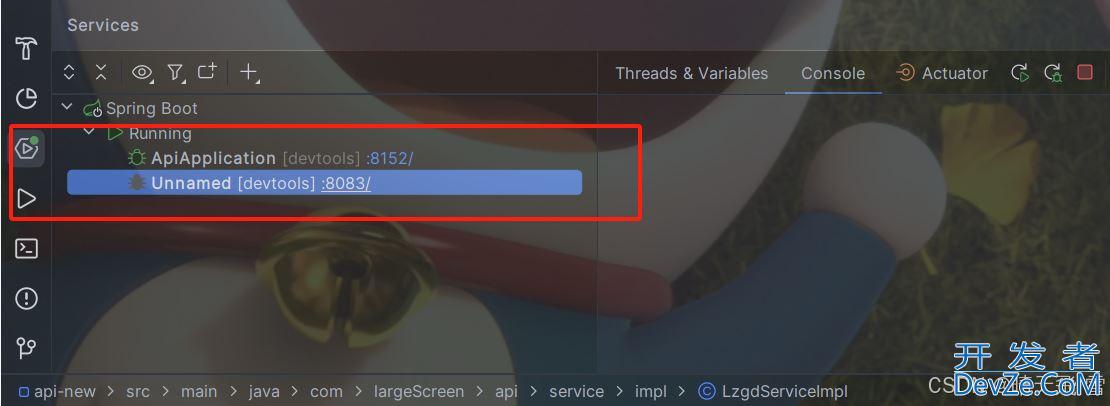springboot IDEA启动两个端口服务nginx负载过程