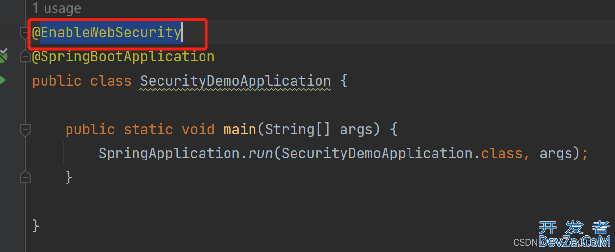 springboot security快速使用示例详解