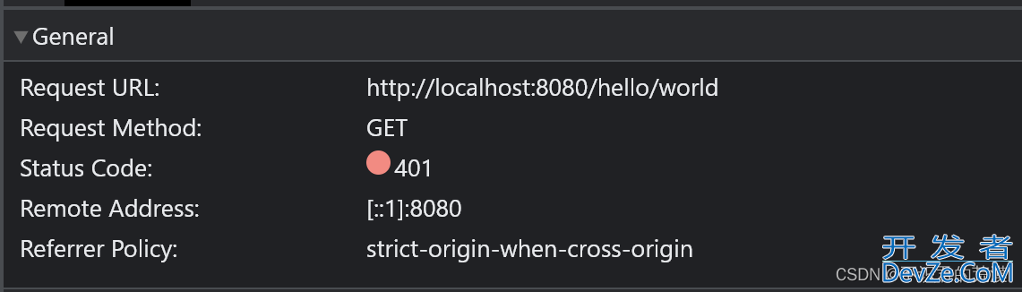 springboot security之前后端分离配置方式