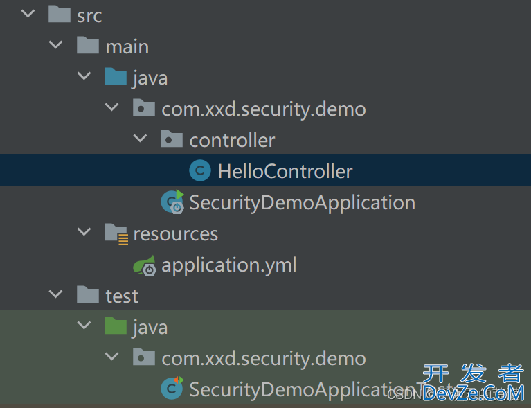 springboot security快速使用示例详解