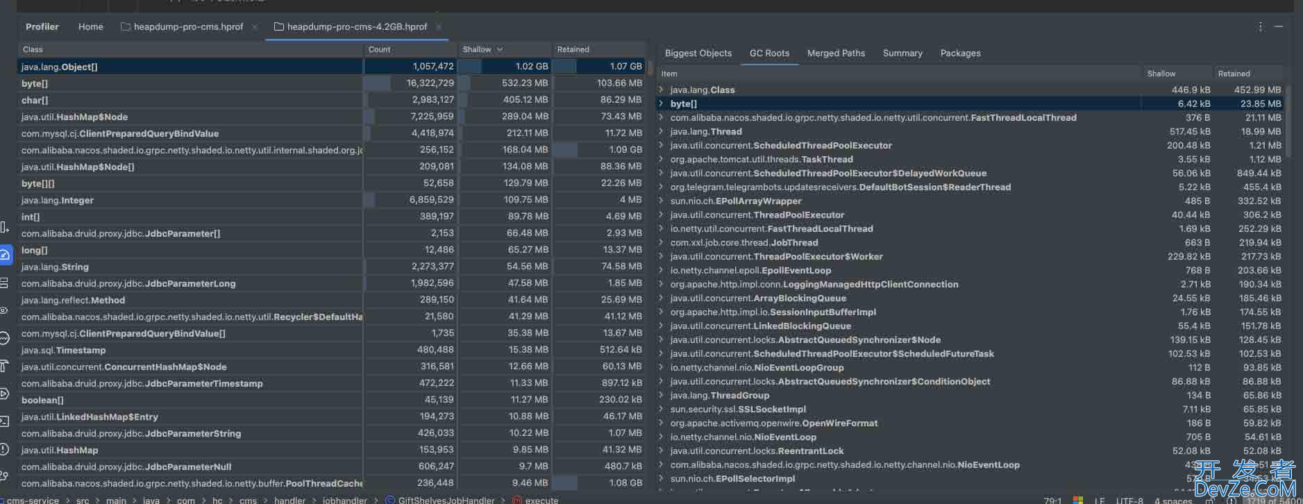 JVM内存飙升线上问题排查方式