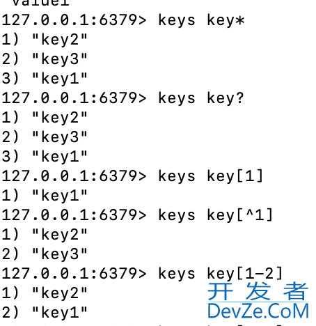 redis全局命令set、get、keys使用方法