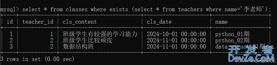 在Mysql环境下对数据进行增删改查的操作方法