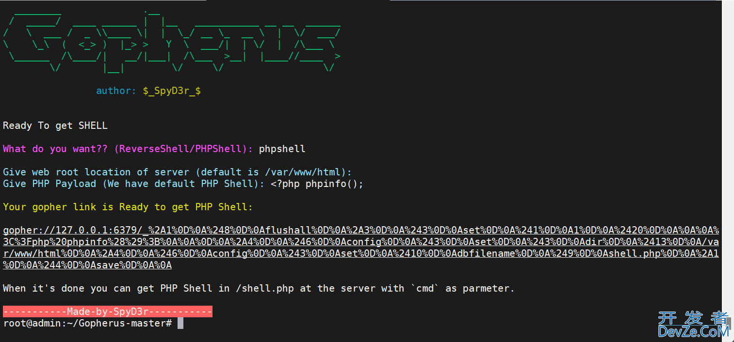 Web-ssrfme:redis 未授权访问攻击的问题解决