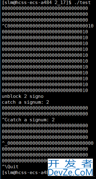 Linux进程信号的发送和保存方法