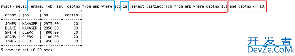 MySQL中实现多表查询的操作方法(配sql+实操图+案例巩固 通俗易懂版)