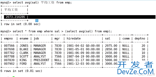 MySQL中实现多表查询的操作方法(配sql+实操图+案例巩固 通俗易懂版)