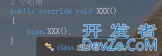 C#中虚方法virtual示例详解