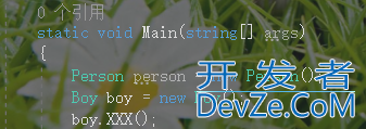 C#中虚方法virtual示例详解