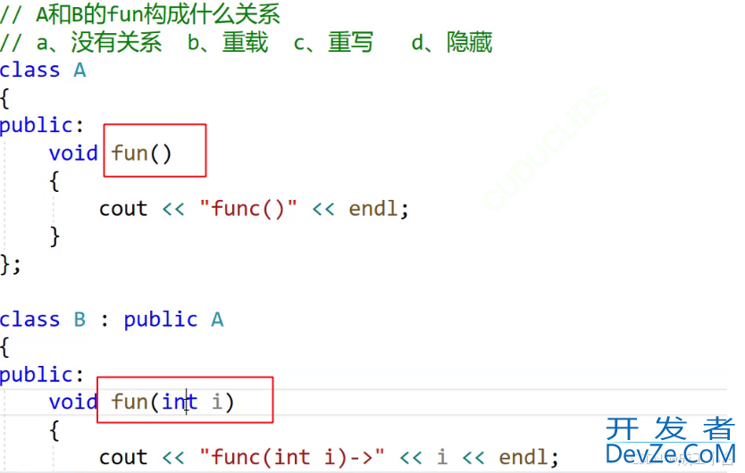 C++的继承法则详解