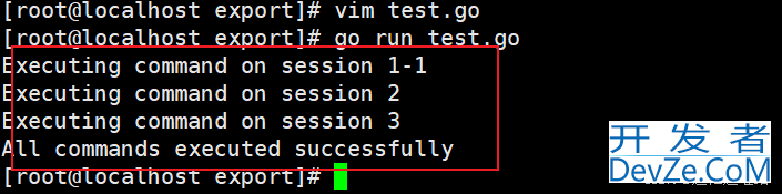 golang标准库SSH操作示例详解