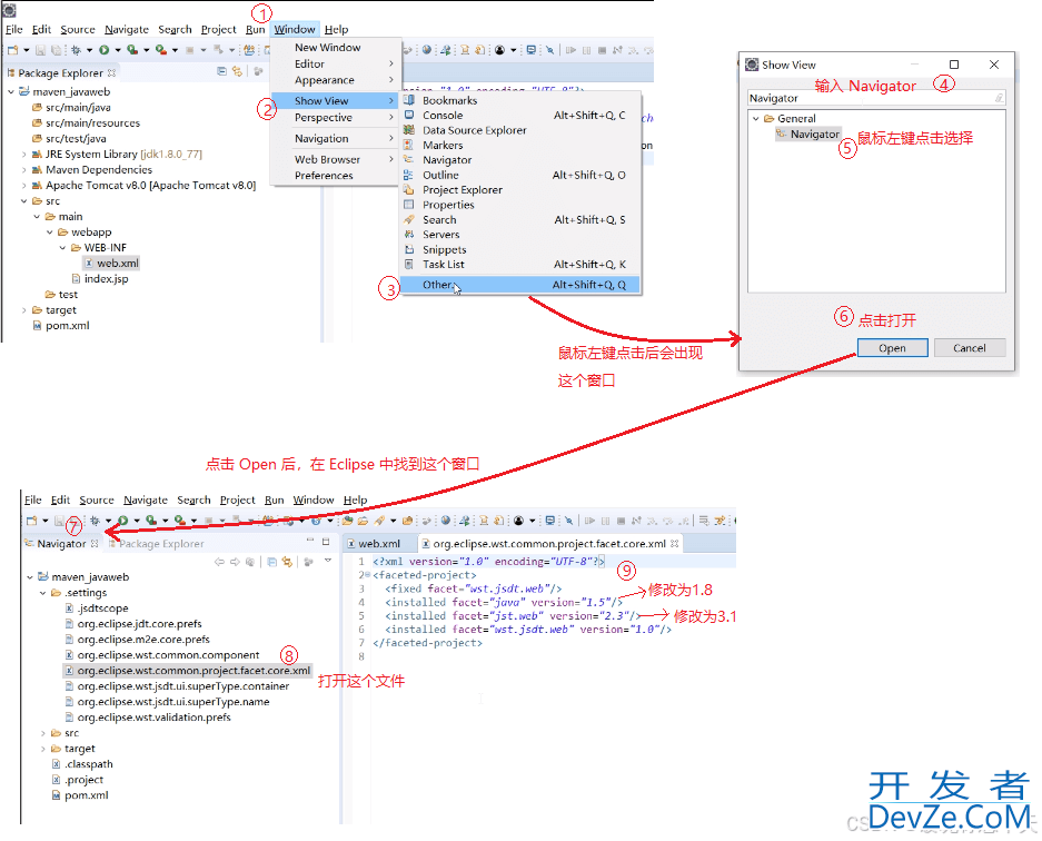 使用Eclipse创建Maven的Java WEB项目的两种方式