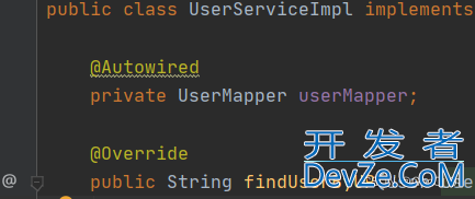 解决mapper无法自动装配,未找到‘userMapper‘类型的Bean报错问题