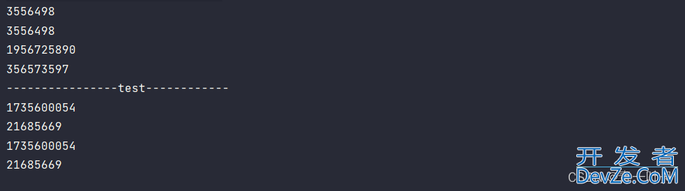 System.identityHashCode和hashCode的区别及说明